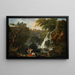 La Cascade à Tivoli - Claude-Joseph Vernet — inramlat konstverk på väggen