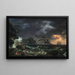 Le Naufrage - Claude-Joseph Vernet — inramlat konstverk på väggen