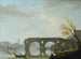 Vue du Ponte Rotto à Rome - Claude-Joseph Vernet — vy av konstverket