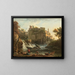 Vue de Tivoli - Claude-Joseph Vernet — inramlat konstverk på väggen