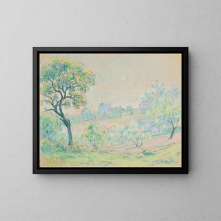 Claude Emile Schuffenecker - Paysage avec maisons au fond.webp