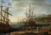 Les Femmes troyennes mettant le feu à leur flotte - Claude Lorrain — vy av konstverket