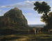Vue de Delphes avec une procession - Claude Lorrain — vy av konstverket