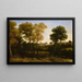 Vue de La Crescenza - Claude Lorrain — inramlat konstverk på väggen