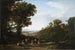 dansande bybor - Claude Lorrain — vy av konstverket