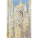 Rouen domkyrka, västfasad, solljus - Claude Monet — vy av konstverket
