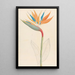 Strelitzia reginae - Clemenz Heinrich Wehdemann — inramlat konstverk på väggen