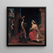 Cléopâtre och Octave - Guercino — inramlat konstverk på väggen
