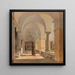 Cloître de San Lorenzo fuori le mura à Rome - Jürgen Roed — inramlat konstverk på väggen