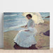 Reproduktion av målningen Clotilde på stranden - Joaquín Sorolla