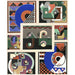 Reproduktion av målningen Collection Décors et Couleurs Pl.02 - Georges Valmier