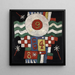 Samling av siffror, teckningar och bokstäver som jag såg i början av kriget i Berlin, militär till naturen - Marsden Hartley — väggpresentation av konstverket