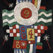 Samling av siffror, teckningar och bokstäver som jag såg i början av kriget i Berlin, militär till naturen - Marsden Hartley — visat i en interiör