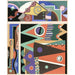 Reproduktion av målningen Collection dekorer och färger Pl.03 - Georges Valmier
