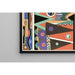 Reproduktion av målningen Collection dekorer och färger Pl.03 - Georges Valmier