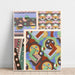 Reproduktion av målningen Collection decors et couleurs Pl.20 - Georges Valmier