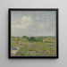Collines de Shinnecock - William Merritt Chase — inramlat konstverk på väggen