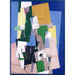 Reproduktion av målningen Komposition Kubistisk - Georges Valmier