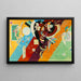 Reproduktion av målningen Composition IX - Wassily Kandinsky