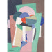 Reproduktion av målningen Composition (No. 7888) - Georges Valmier