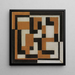 Composition - Theo van Doesburg — inramlat konstverk på väggen