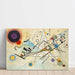 Reproduktion av målningen Komposition VIII - Wassily Kandinsky