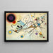 Reproduktion av målningen Komposition VIII - Wassily Kandinsky