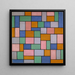 Reproduktion av målningen Composition en dissonances - Theo van Doesburg