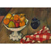 Reproduktion av målningen Fruktkompottskål, kruka och servett - Suzanne Valadon