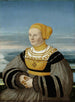 porträtt av Anna von Holzhausen i Ratzeburg - Conrad Faber von Kreuznach — vy av konstverket