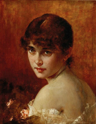 Conrad Kiesel - A Coquettish Glance.webp