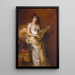 Rêveries - Conrad Kiesel — inramlat konstverk på väggen