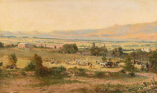 Conrad Wise Chapman - Paisaje Del Valle De Mxico Con El Lago De Texcoco.webp