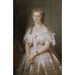 Reproduktion av målningen La chanteuse Christina Nilsson - Constant Joseph Brochart