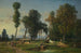 Vue à La Ferté-Saint-Aubin nära Orléans - Constant Troyon — vy av konstverket