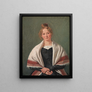Constantin Hansen - Portrait of Hanne Wanscher ne Wegener.webp