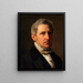 porträttet av page Alfred Hage 1803-1872 - Constantin Hansen — inramlat konstverk på väggen