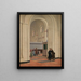 L'intérieur de l'église St. Bendts à Ringsted - Constantin Hansen — inramlat konstverk på väggen