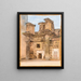 Le temple de Minerve sur le Forum de Nerva à Rome - Constantin Hansen — inramlat konstverk på väggen