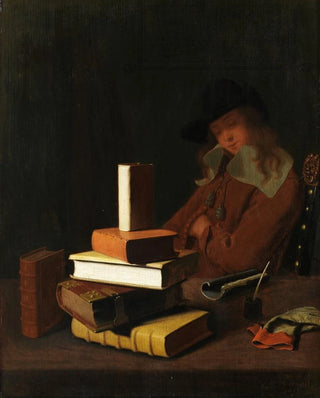 Constantin Verhout - The Sleeping Student.webp