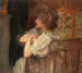 Contemplation - Albert de Belleroche — vy av konstverket