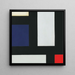 Contracomposition IV - Theo van Doesburg — inramlat konstverk på väggen