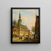 La mairie de Veere - Cornelis Christiaan Dommelshuizen — inramlat konstverk på väggen