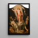 La Résurrection du Christ - Cornelis Cornelisz van Haarlem — inramlat konstverk på väggen