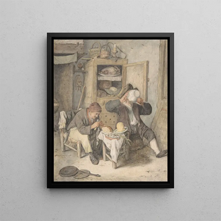 Cornelis Dusart - Kitchen Scene.webp