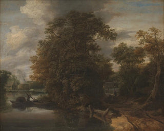 Cornelis Gerritsz Decker - Landscape by a River In the Background a Limekiln.webp