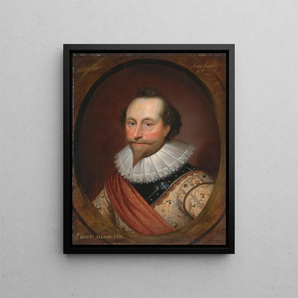 Temple Sir Alexander - Cornelis Jonson van Ceulen — inramlat konstverk på väggen