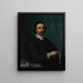 Cornelis Jonson van Ceulen the Younger - Portrait of a Man with a Watch.webp