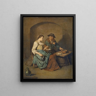Cornelis Pietersz Bega - Tavern Scene.webp