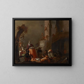 Cornelis Saftleven - College of Animals.webp